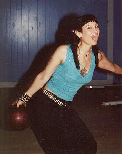 Princess bowling at the Magick Stick, Detroit, MI