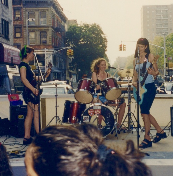 Hissyfits: Lower East Side block party, 1999